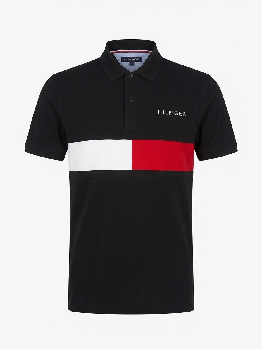 Playera Tommy Hilfiger Golf Black
